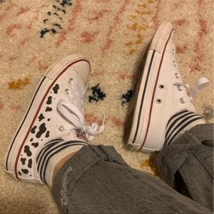 Cow Print Converse
